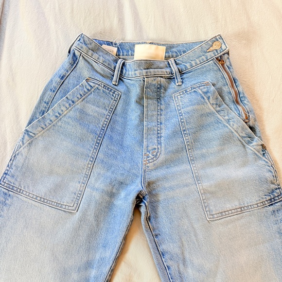 MOTHER Denim - MOTHER Vintage Blue Straight Leg Jeans